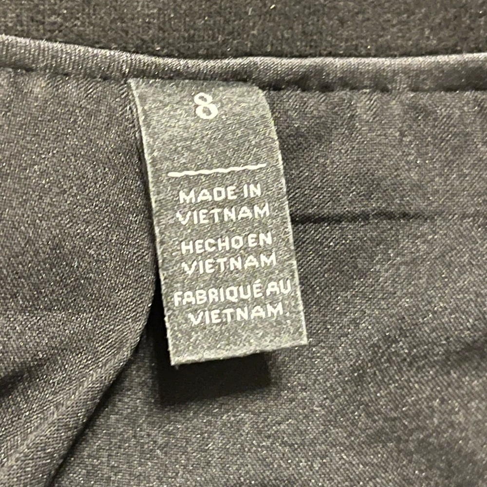 White House Black Market Black Faux Suede Moto Jacket - Silver Hardware Sz 8 - Picture 9 of 14